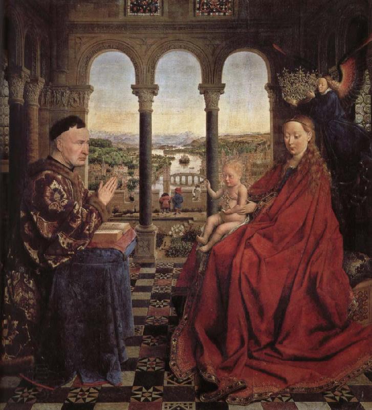 Jan Van Eyck Roland s Madonna